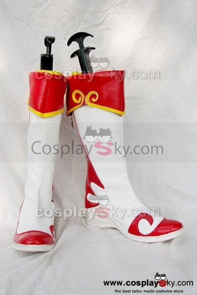 Dynasty Warriors Xiao Qiao / Shou Kyou Cosplay Stiefel Schuhe