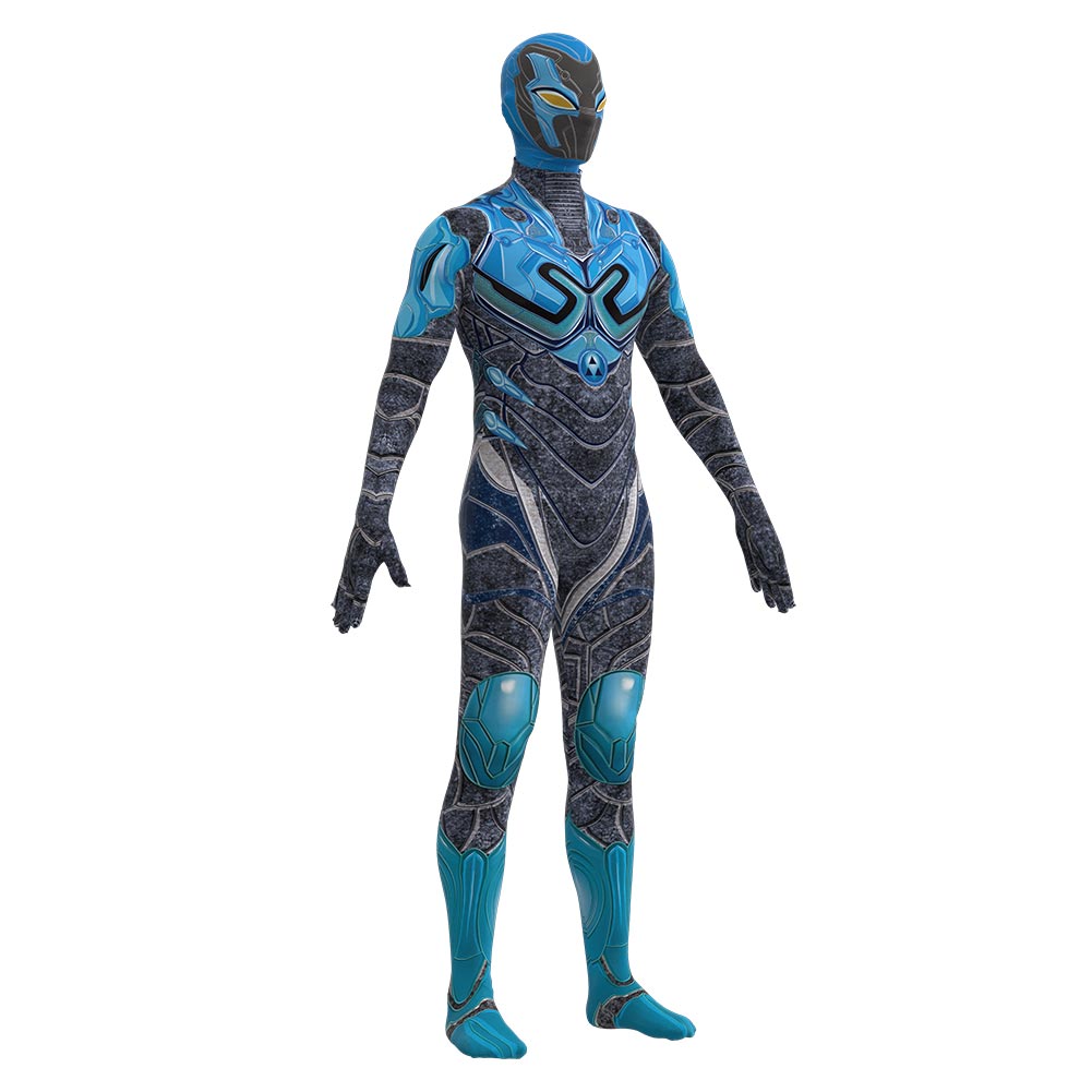 Kinder Blue Beetle Cosplay Jumpsuit Halloween Karneval Outfits Cosplay Kostüm