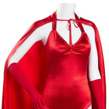 WandaVision Wanda Scarlet Witch Wanda Maximoff Cosplay Kostüm Damen Jumpsuit Halloween Karneval Kostüm - cosplaycartde