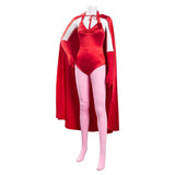 WandaVision Wanda Scarlet Witch Wanda Maximoff Cosplay Kostüm Damen Jumpsuit Halloween Karneval Kostüm - cosplaycartde