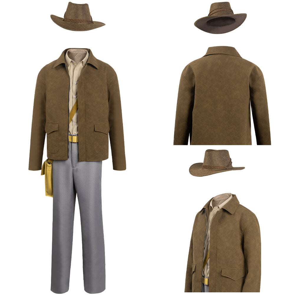 Indiana Jones 5 Indiana Jones Kostüm Cosplay Halloween Karneval Outfits