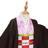 Kimetsu no Yaiba Kamado Nezuko Cosplay Kostüm Kinder Kimono Halloween Karneval Kostüm Set - cosplaycartde