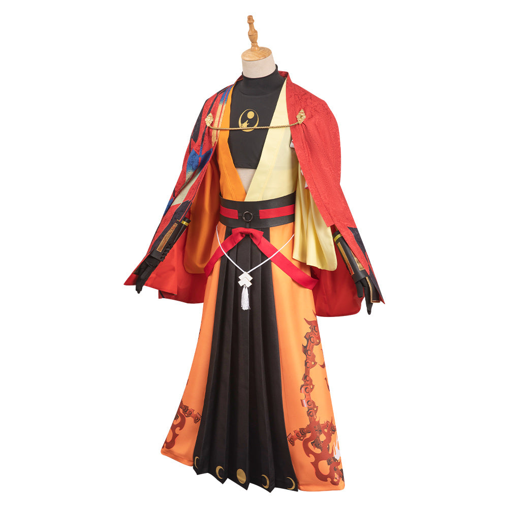 Chainsaw Man Denji Inukami Hyakki Yakou originelle Kimono Cosplay Kostüm