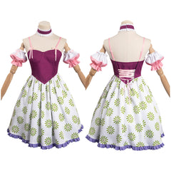 Haunted Mansion Sally Slater 2tlg. originelles Kleid Cosplay Kostüm Halloween Karneval Outfits