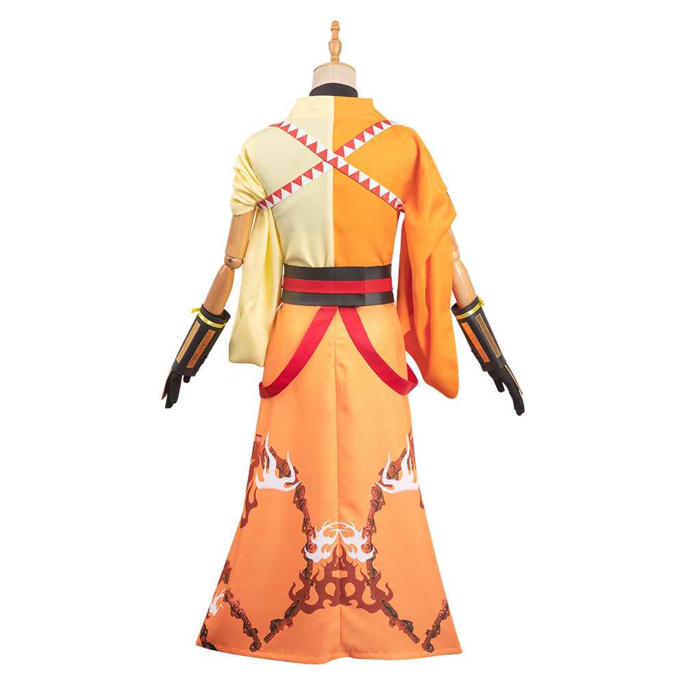 Chainsaw Man Denji Inukami Hyakki Yakou originelle Kimono Cosplay Kostüm