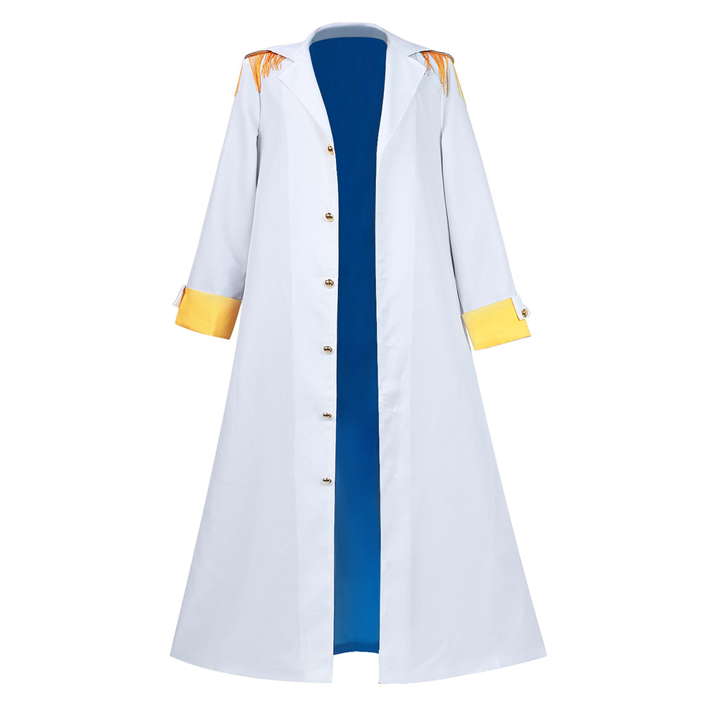 One Piece Admiral Of The Navy Cosplay Mantel Halloween Karneval Outfits Cosplay Kostüm