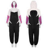 Spider-Man: Across The Spider Cosplay Verse Gwen Stacy Outfits Halloween Karneval Pajamas