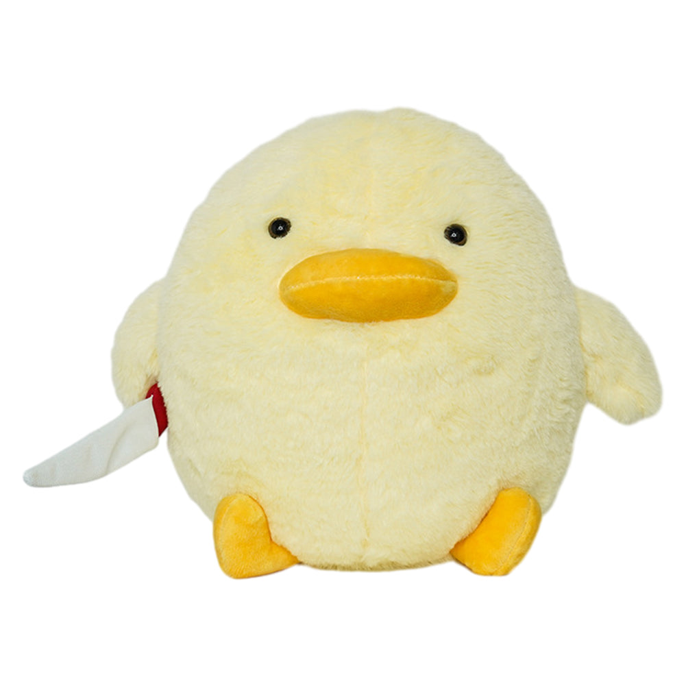 Ente mit Messer Cosplay Plüschtiere Cartoon Plüschpuppen Maskottchen Geburtstag Geschenk