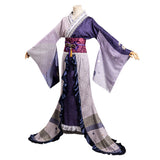 Genshin Impact Cosplay Raiden Shogun Kostüm Halloween Karneval Kimono