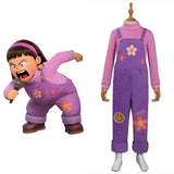 Kinder Turning Red Abby Cosplay Kostüm Halloween Karneval Outfits