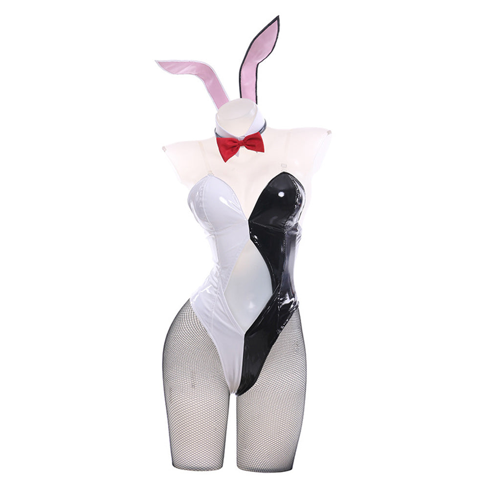 Danganronpa Monokuma Cosplay Kostüm Bunny Girls Halloween Karneval Jumpsuit