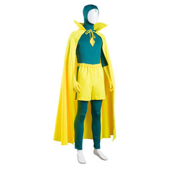 WandaVision Vision Jumpsuit Cosplay Outfits Halloween Karneval Kostüm - cosplaycartde