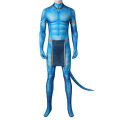 Jake Sully Cosplay Avatar: The Way of Water Kostüm Halloween Karneval Jumpsuit