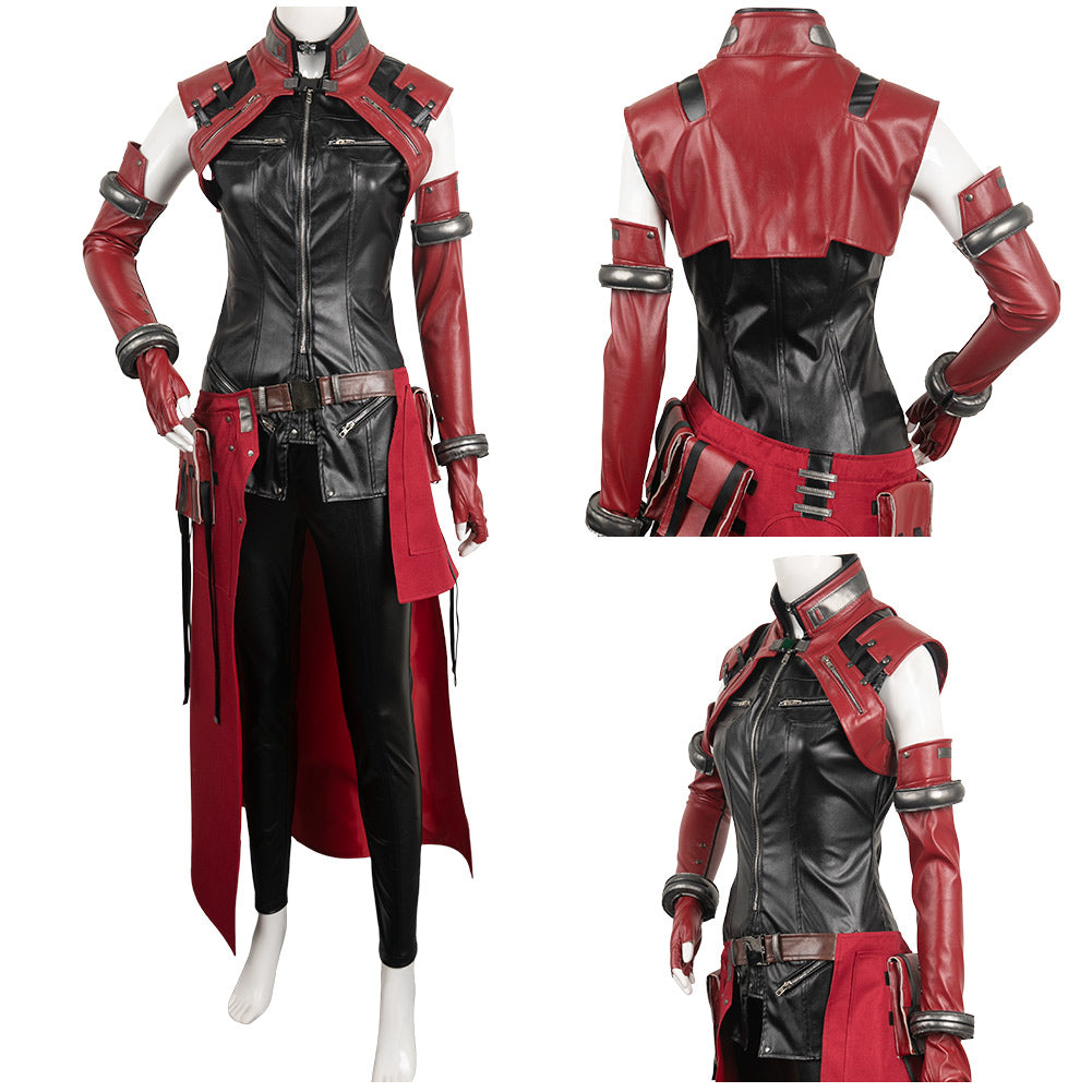 Final Fantasy Cosplay Aerith Gainsborough Kostüm Halloween Karneval Outfits