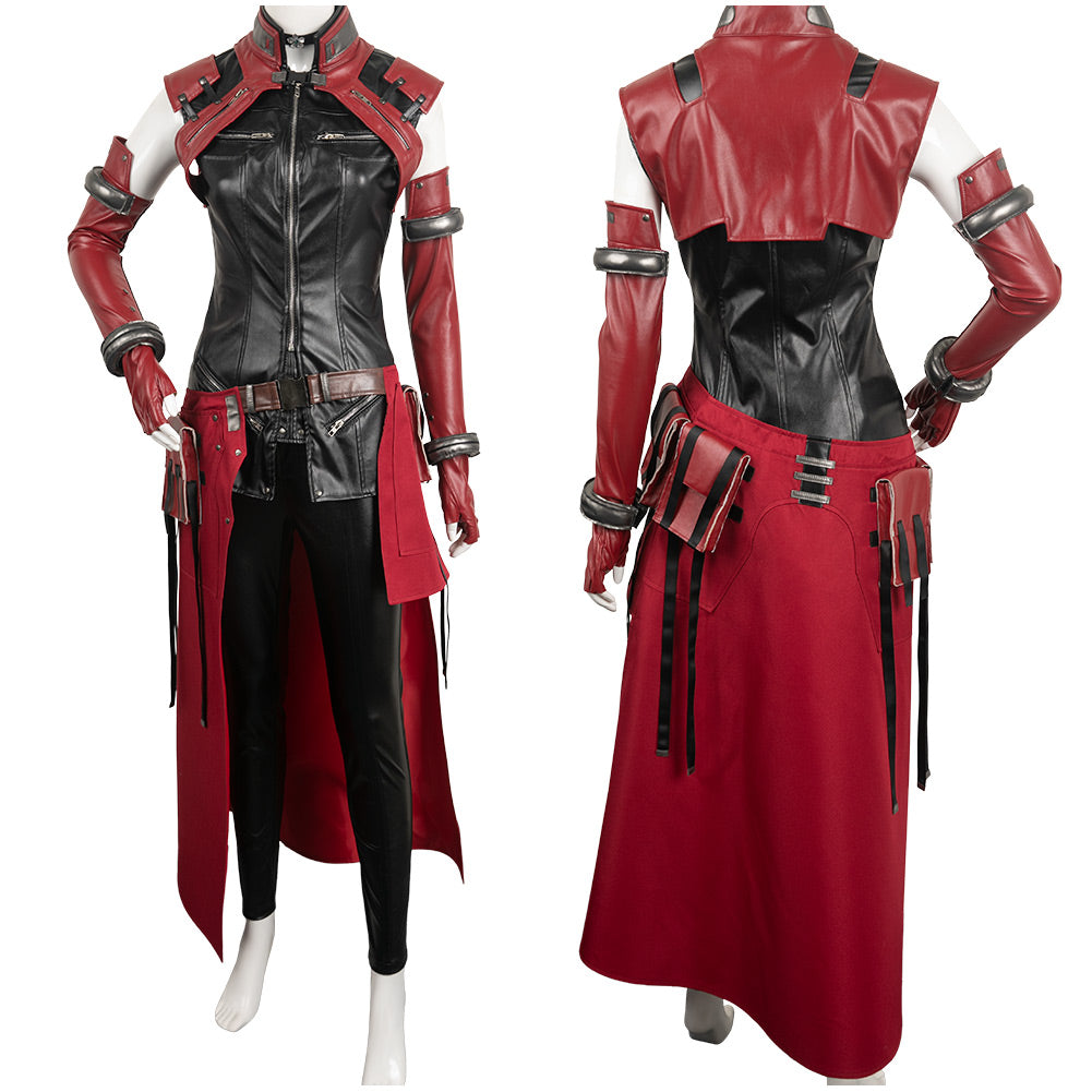 Final Fantasy Cosplay Aerith Gainsborough Kostüm Halloween Karneval Outfits