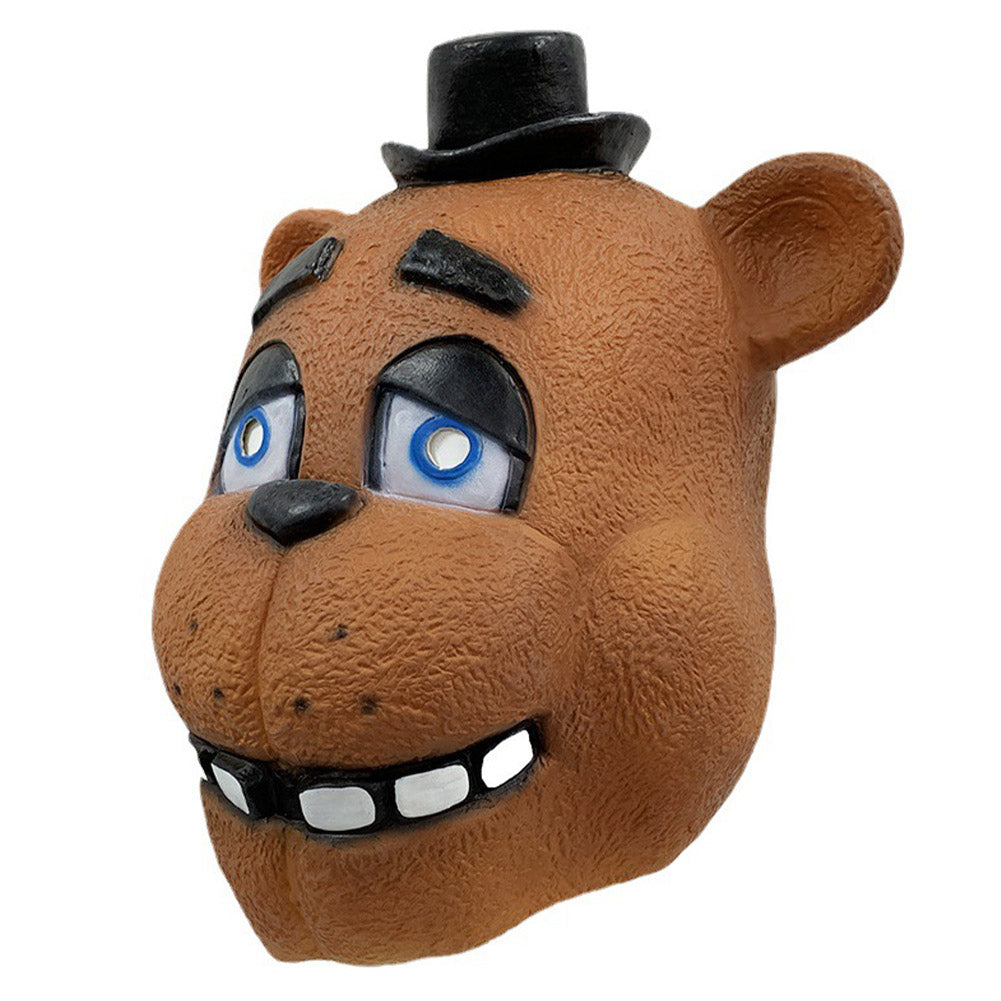 Five Nights At Freddy S Maske Cosplay Latex Masken Helm Maskerade Req Cosplaycartde 7203