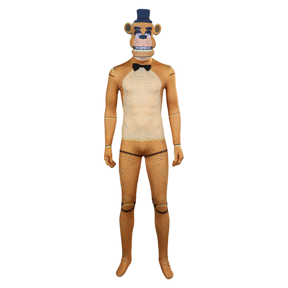 Five Nights At Freddy's Kostüme Für Kinder FNAF Bear Freddy Jumpsuit Five Nights At Freddy's Overall Cosplay Kost