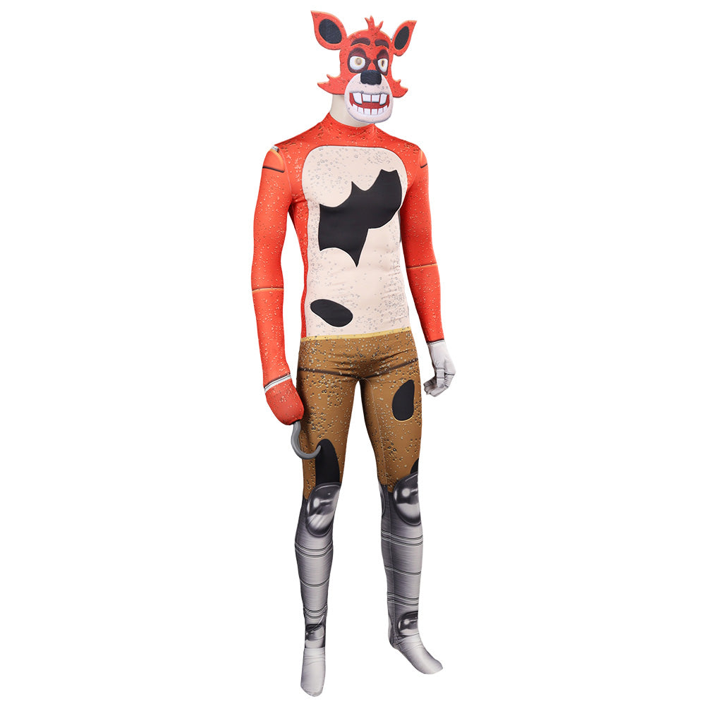 FNAF Foxy Jumpsuit Five Nights At Freddy's Overall Cosplay Kostüm