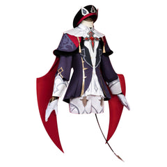 Genshin Impact Dahlia Kostüm Set Cosplay Halloween Karneval Outfits