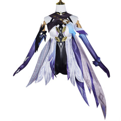 Genshin Impact Skirk Cosplay Kostüm Set Halloween Karneval Outfits