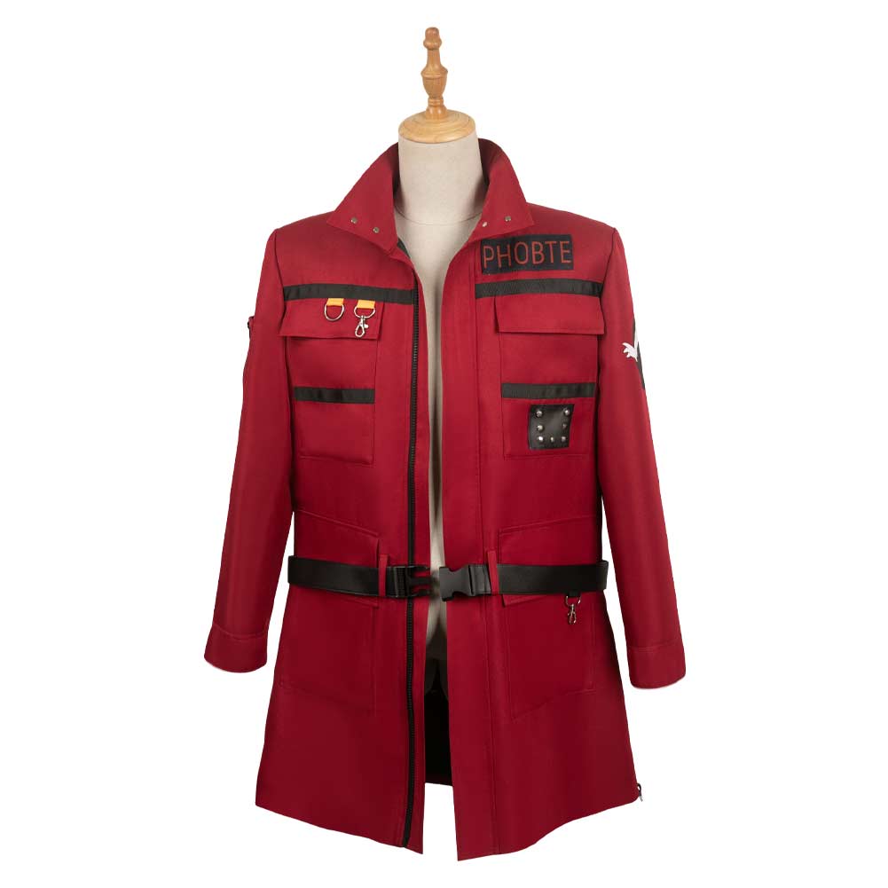 Ghostbusters 2024 Phoebe Spengler rot Jacke Cosplay Outfits