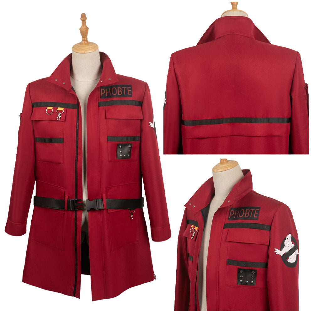 Ghostbusters 2024 Phoebe Spengler rot Jacke Cosplay Outfits