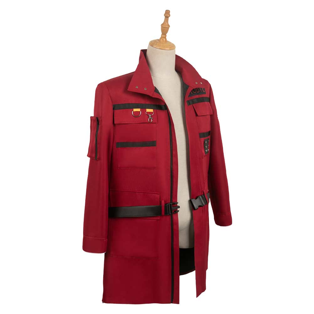 Ghostbusters 2024 Phoebe Spengler rot Jacke Cosplay Outfits