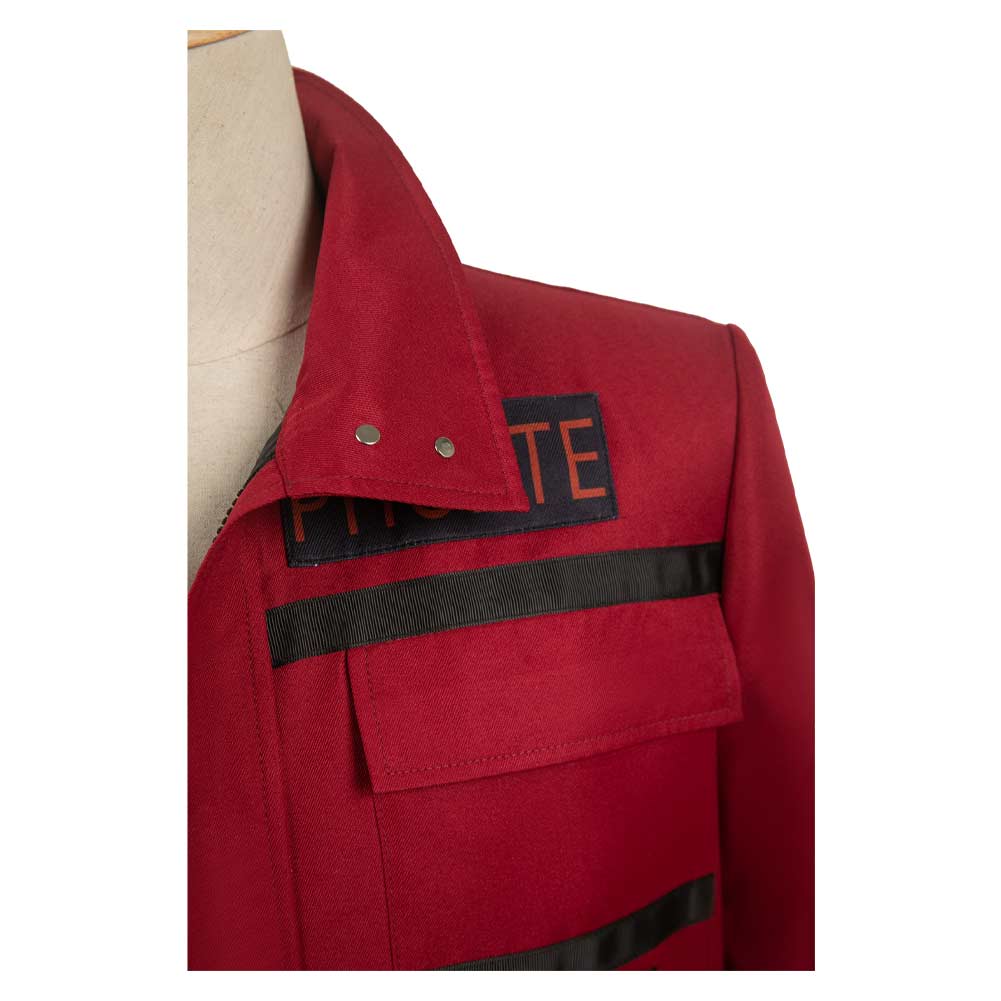 Ghostbusters 2024 Phoebe Spengler rot Jacke Cosplay Outfits