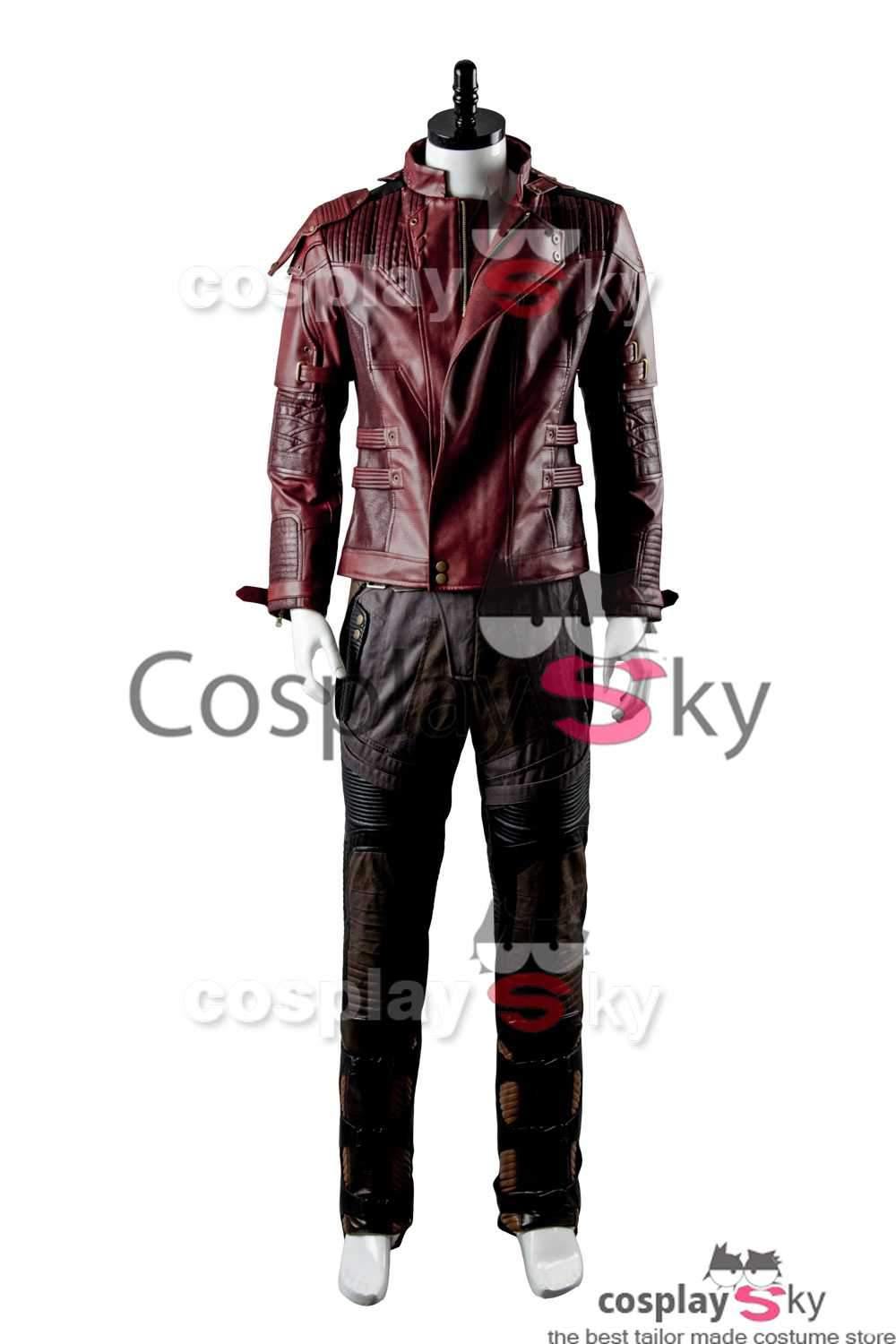 Guardians of the Galaxy 2 Peter Jason Quill Starlord Jacke nur Cosplay Kostüm - cosplaycartde