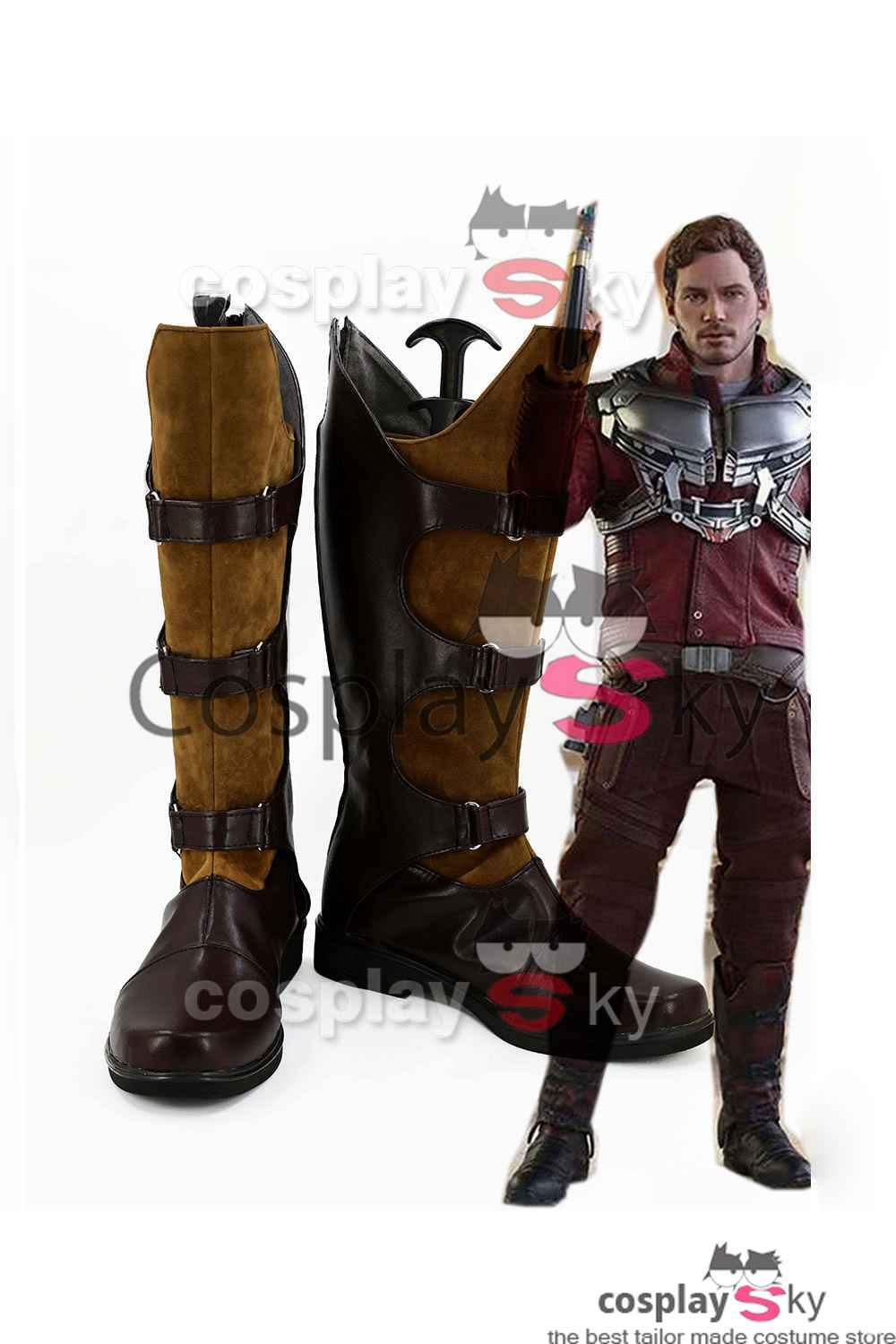 Guardians of the Galaxy Peter Jason Quill Starlord Stiefel Cosplay Schuhe - cosplaycartde