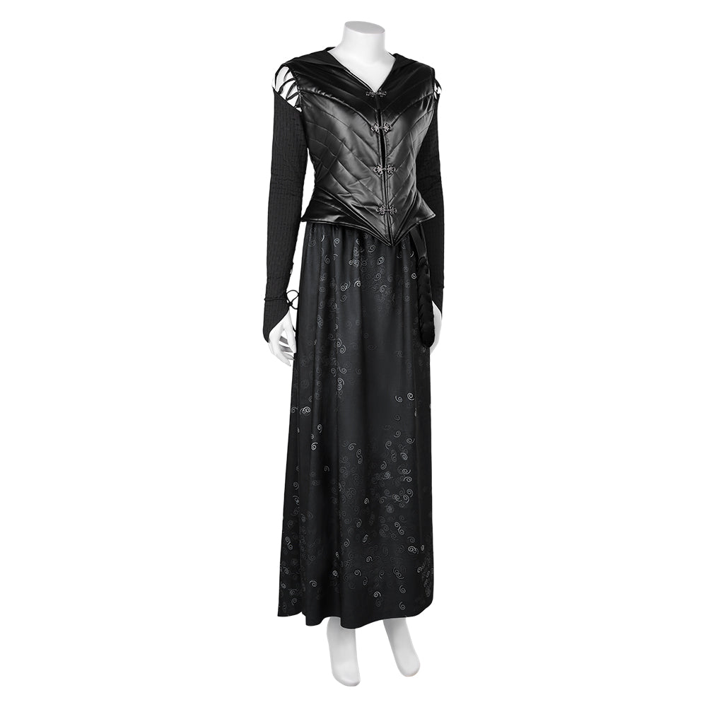 Harry Potter Bellatrix Lestrange Cosplay Kostüm Halloween Karneval Outfits