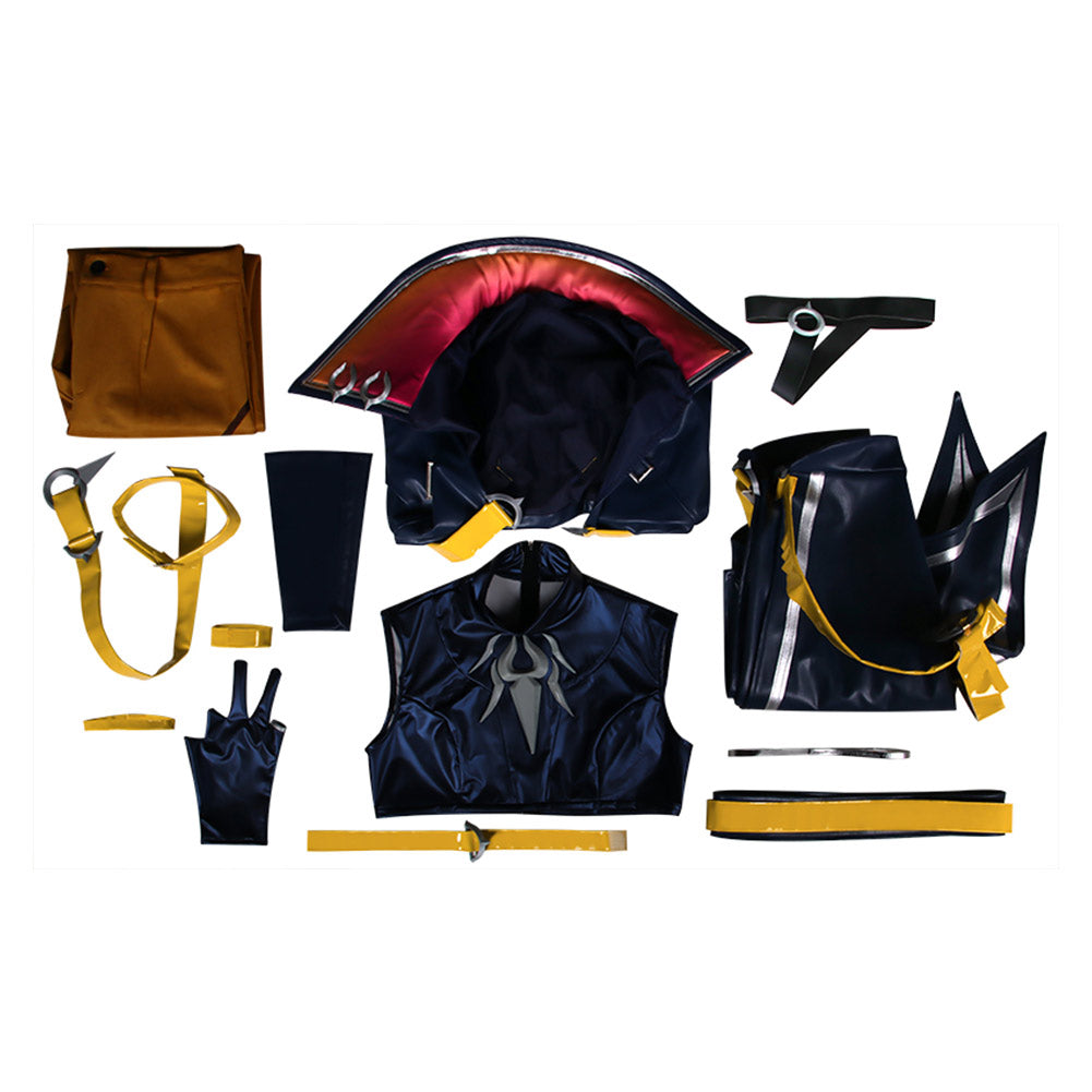 Heartsteel Kayn Shieda Kayn The Shadow Reaper Cosplay Halloween Karneval Outfits
