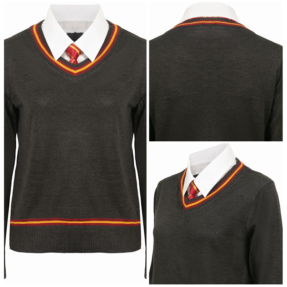 Harry Potter Zauberer/in Kostüm Gryffindor Sweater Pullover Cosplay Kostüm