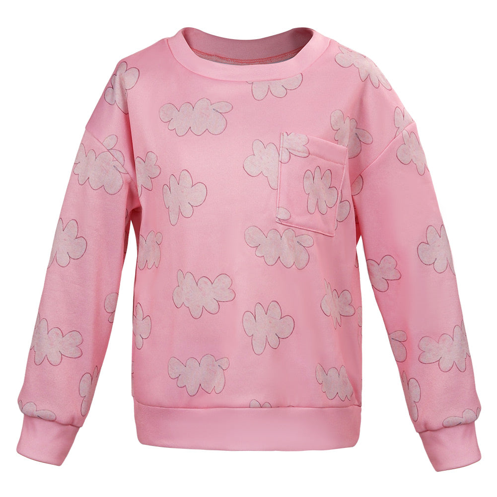 Kinder Five Nights at Freddy's FNAF Abby schmidt rosa Pullover langarm Cosplay Kostüm​