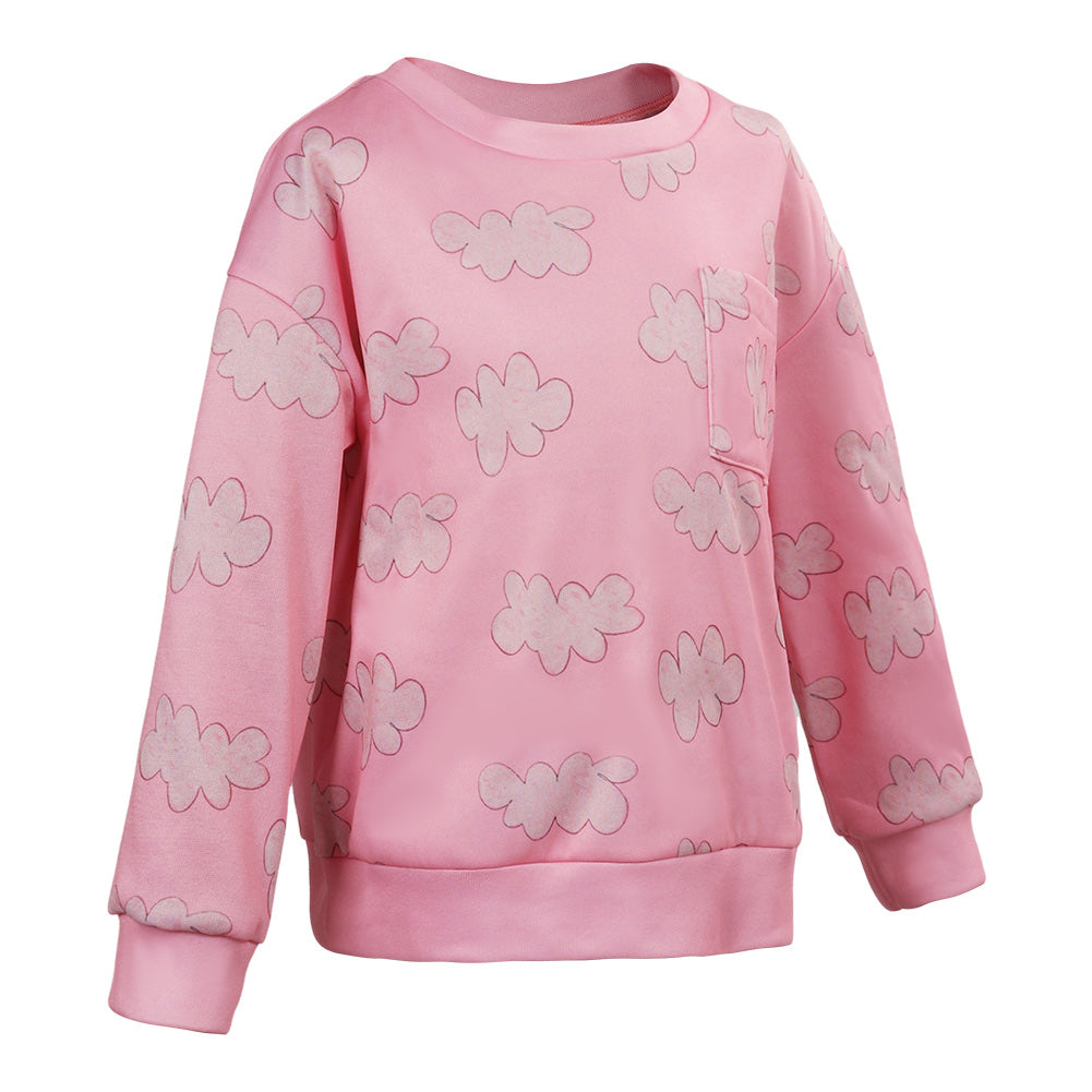 Kinder Five Nights at Freddy's FNAF Abby schmidt rosa Pullover langarm Cosplay Kostüm​