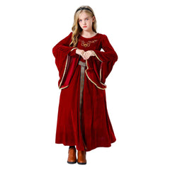 Kinder Mädchen Retro Mittelalterliches Palast Prinzessin Kleid Cosplay Kostüm Outfits Halloween Karneval Anzug
