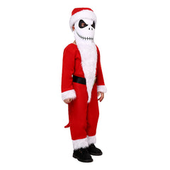 Kinder The Nightmare Before Christmas Jack Skellington Cosplay Kostüm Weihnachten Outfits Halloween Karneval Anzug