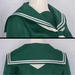 Kurama YuYu Keiko Yukimura grün Kleid Cosplay Kostüm