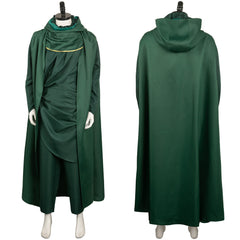 Loki Kostüm Set grün Cosplay Halloween Karneval Outfits