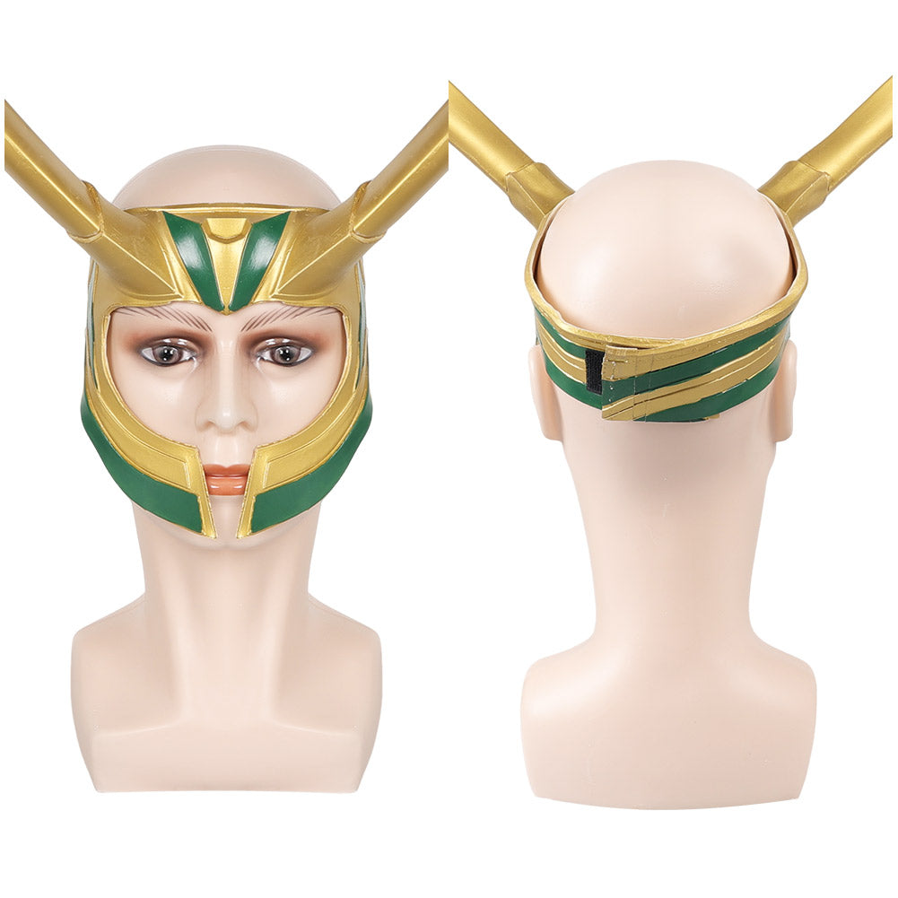Loki Maske Cosplay Latex Masken Helm Maskerade Halloween Party Kostüm Requisiten