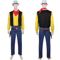 Lucky Luke Cosplay Halloween Karneval Kostüm Outfit