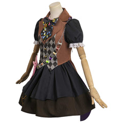 Mad Hatter Tarrant Hightopp Crossplay Cosplay Kostüm Damen Halloween Karneval Outfit