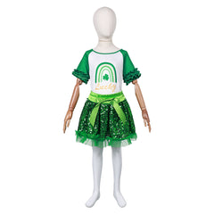 Mädchen St. Patrick’s Day Tüllkleid Saint Patrick's Day Kinder Kleid