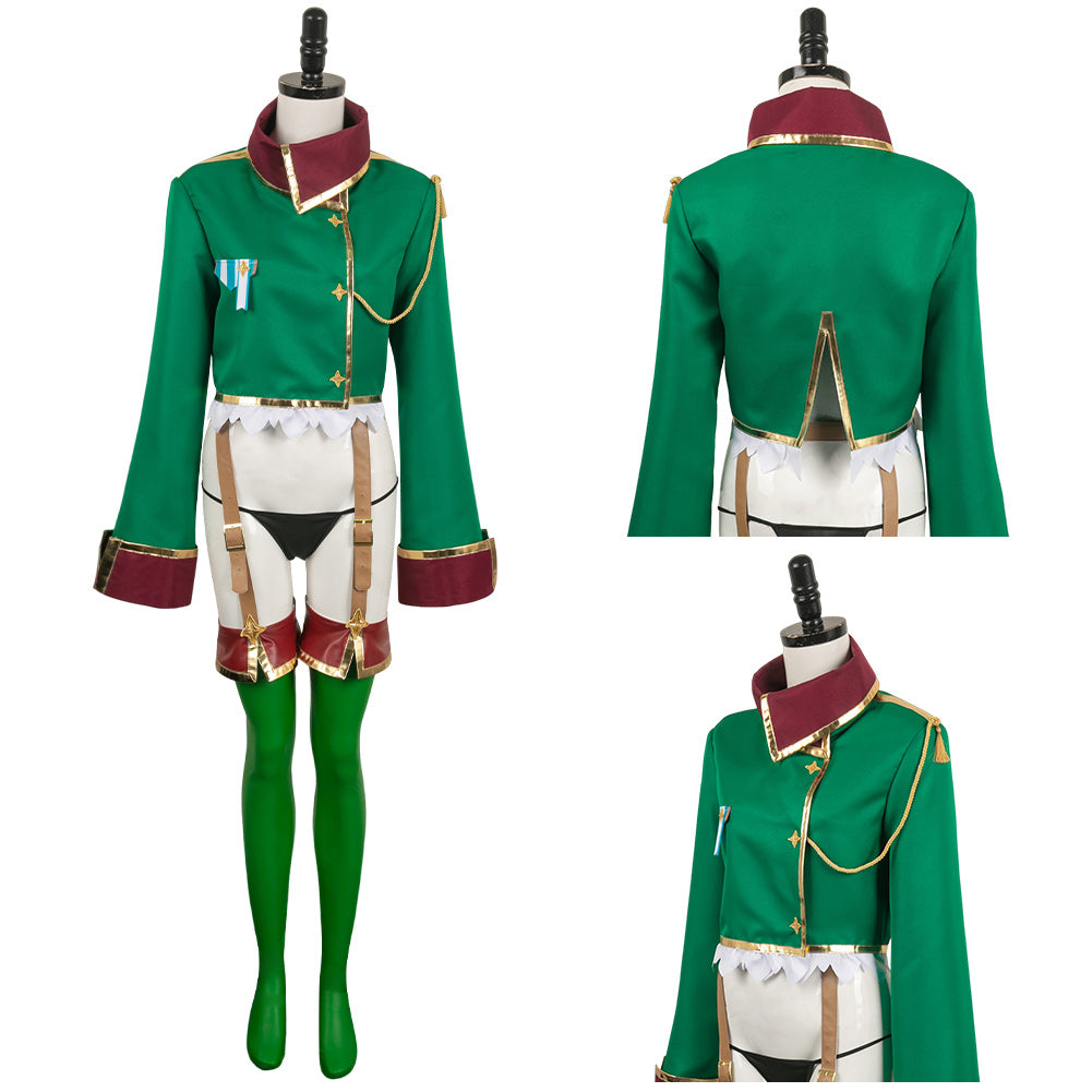 Mahou Shoujo Ni Akogarete Araga Kiwi Cosplay Kostüm Set