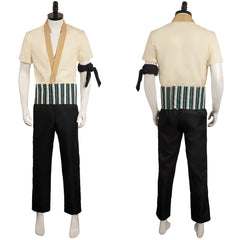 One Piece Lorenor Zorro Kostüm Set Cosplay Halloween Karneval Outfits