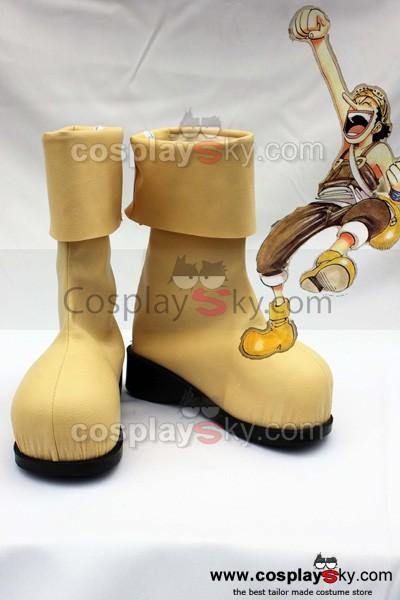 One Piece Usopp Cosplay Schuhe Stiefel nach Maß - cosplaycartde