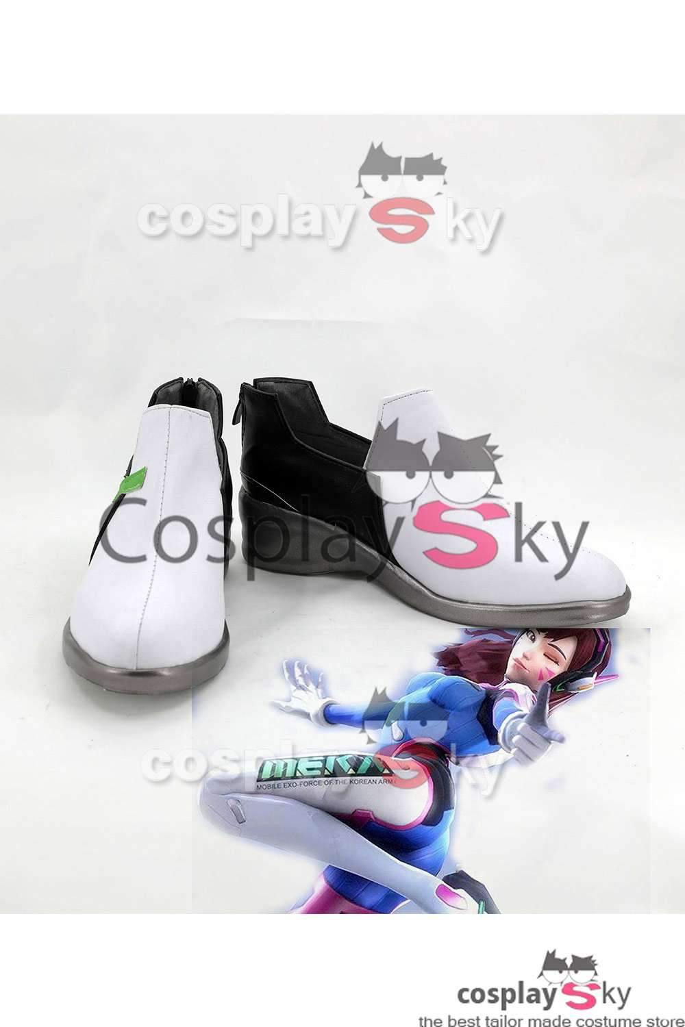 Overwatch D.VA DVA Hana Song Cosplay Schuhe - cosplaycartde