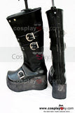 Punk Rock high-heeled heavy-bottomed Schwarz Stiefel