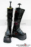 Punk Rock high-heeled heavy-bottomed Schwarz Stiefel