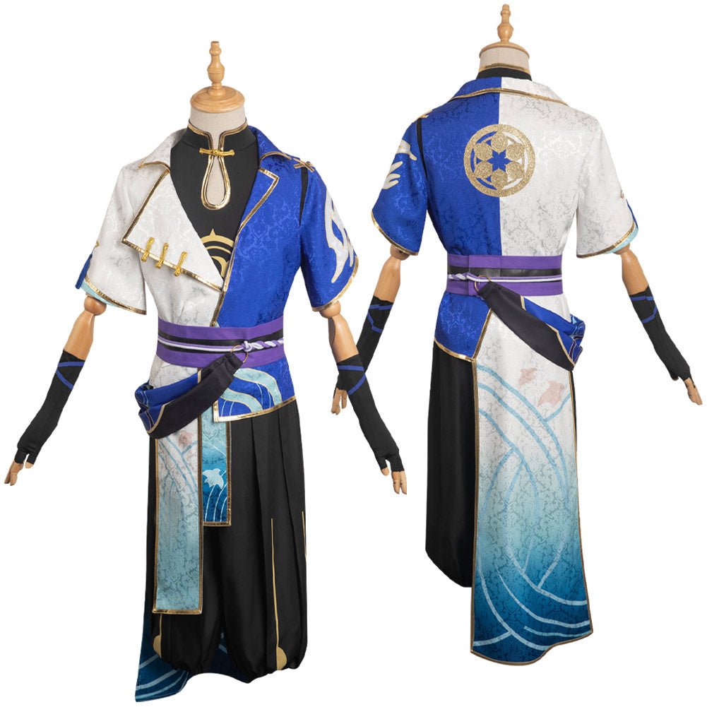 Scaramouche Genshin Impact Cosplay Kostüm Set originell Karneval Outfits